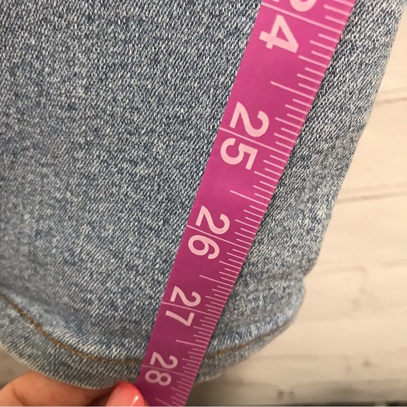 Vintage RED TAG LEVI Jeans Distressed wash Vintage LEVI flare Jeans size 10 - Picture 9 of 9